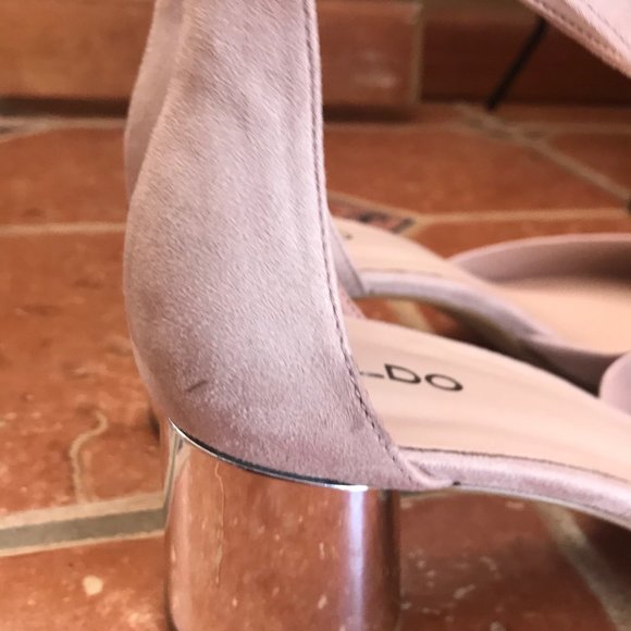 ALDO Legeallan Pink Suede Pumps - Picture 8 of 8